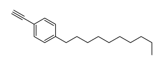 1-癸基-4-乙炔基苯 结构式
