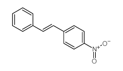 1-硝基-4-((E)-苯乙烯基)-苯 结构式