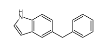 5-苄基-1H-吲哚 结构式
