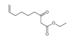 8-Nonenoic acid, 3-oxo-, ethyl ester 结构式