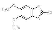 2-氯-5,6-二甲氧基苯并噻唑 结构式