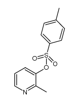 2-甲基-3-吡啶基对甲苯磺酸酯 结构式