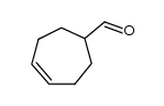 4-环庚烯-1-甲醛 结构式