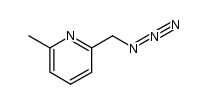 2-(叠氮甲基)-6-甲基吡啶 结构式