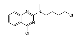 2-Quinazolinamine, 4-chloro-N-(4-chlorobutyl)-N-methyl- 结构式