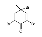 2,4,6-三溴-4-甲基-2,5-环己二烯-1-酮 结构式