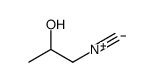 1-异氰基-2-丙醇 结构式