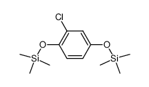 2-氯-1,4-双(三甲基硅氧基)苯 结构式