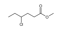 4-氯己酸甲酯 结构式