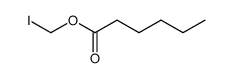 Hexanoic acid, iodomethyl ester 结构式