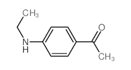 1-(4-乙氨基苯基)乙酮 结构式