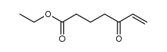 6-Heptenoic acid, 5-oxo-, ethyl ester 结构式