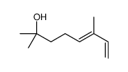(5Z)-2,6-二甲基-5,7-辛二烯-2-醇 结构式