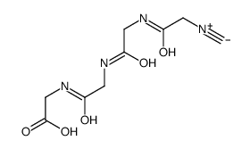 Glycine, N-(isocyanoacetyl)glycylglycyl- 结构式
