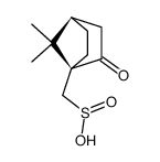 (1S,4R)-7,7-二甲基-2-氧代双环[2.2.1]庚烷-1-甲亚磺酸 结构式