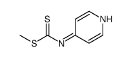 Carbamodithioic acid, 4-pyridinyl-, methyl ester (9CI) 结构式