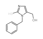 (1-苄基-2-磺酰基-1H-咪唑-5-基)甲醇 结构式
