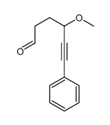 5-Hexynal, 4-methoxy-6-phenyl- 结构式