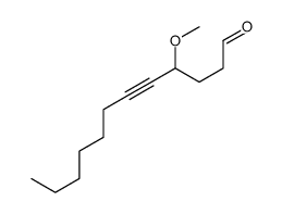 4-甲氧基-5-十二炔醛 结构式