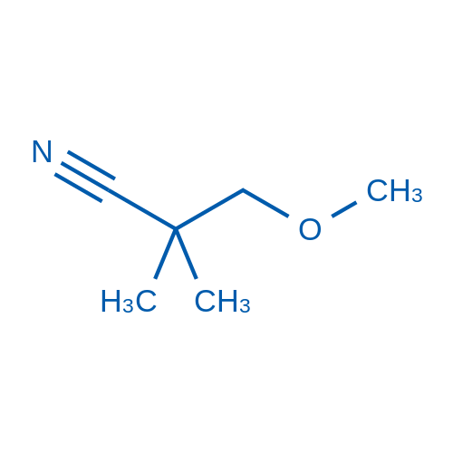 甲氧基新戊腈 结构式