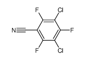 3,5-二氯-2,4,6-三氟苯甲腈 结构式