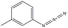 3-叠氮甲苯溶液 结构式