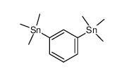 1,3-双(三甲基锡基)苯 结构式