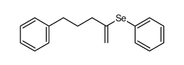 Benzene, [(1-methylene-4-phenylbutyl)seleno]- 结构式