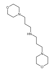 双(3-吗啉基丙基)胺 结构式