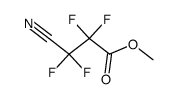 3-氰基-2,2,3,3-四氟丙酸甲酯 结构式