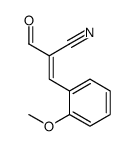 2-甲酰基-3-(2-甲氧基苯基)-2-丙烯腈 结构式