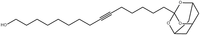 9-Pentadecyn-1-ol, 15-(2,4,10-trioxatricyclo[3.3.1.13,7]dec-3-yl)- 结构式