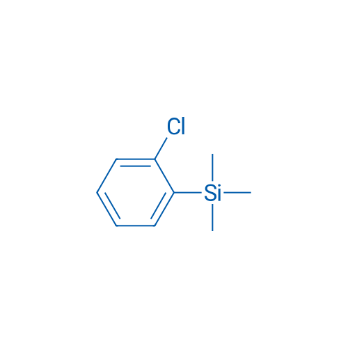 (2-chlorophenyl)-trimethylsilane 结构式