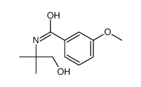 N-(2-Hydroxy-1,1-dimethylethyl)-3-methoxybenzamide 结构式