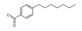 1-庚基-4-硝基苯 结构式