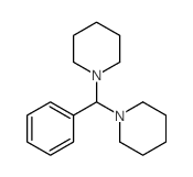 Bis(1-piperidinyl)phenylmethane 结构式
