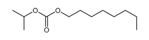 Carbonic acid, 1-methylethyl octyl ester 结构式