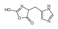 4-(1H-咪唑-4-基甲基)恶唑烷-2,5-二酮 结构式