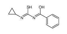 N-(cyclopropylcarbamothioyl)benzamide 结构式