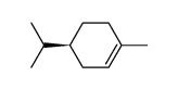 (4S)-1-甲基-4-异丙基环己烯 结构式