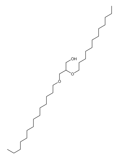 1-Propanol, 2-(dodecyloxy)-3-(tetradecyloxy)- 结构式