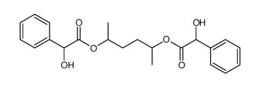 Benzeneacetic acid, α-hydroxy-, 1,4-dimethyl-1,4-butanediyl ester, [1R-[1R*(R*),4R*(R*)]]- (9CI) 结构式