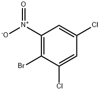 2-溴-1,5-二氯-3-硝基苯 结构式