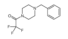4-苄基-1-(三氟乙酰基)哌嗪 结构式