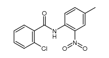 2-chloro-N-(4-methyl-2-nitrophenyl)benzamide 结构式