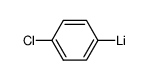 4-chlorophenyllithium 结构式