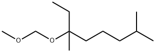 6-(甲氧基甲氧基)-2,6-二甲基辛烷 结构式