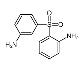 2,3-二氨基[磺酰基二苯] 结构式