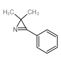 2,2-二甲基-3-苯基-2H-吖丙因 结构式