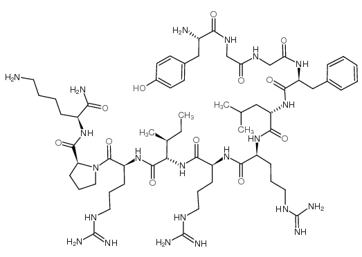 强啡肽A(1-11)酰胺化 结构式